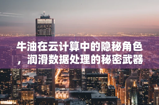 牛油在云计算中的隐秘角色，润滑数据处理的秘密武器？