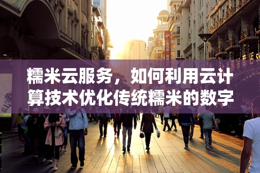 糯米云服务，如何利用云计算技术优化传统糯米的数字化生产与销售？