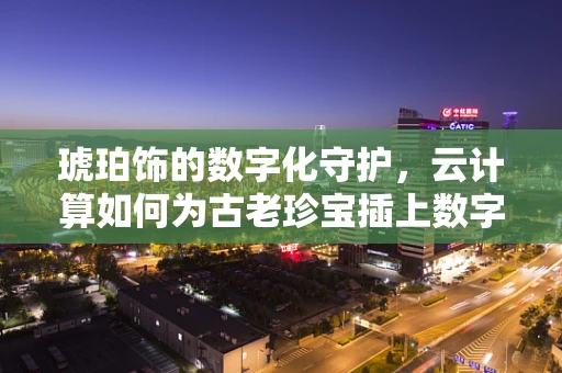 琥珀饰的数字化守护，云计算如何为古老珍宝插上数字翅膀？