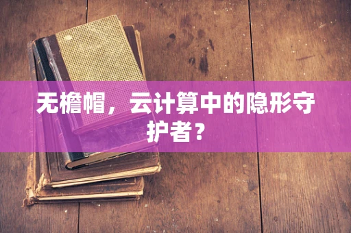 无檐帽，云计算中的隐形守护者？