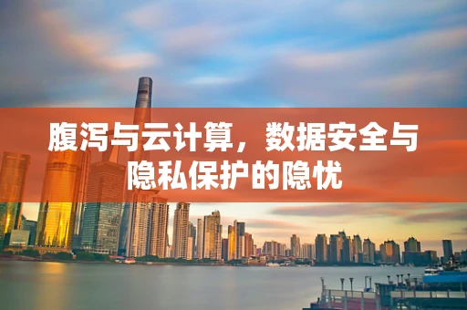 腹泻与云计算，数据安全与隐私保护的隐忧