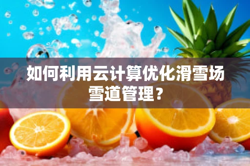 如何利用云计算优化滑雪场雪道管理？