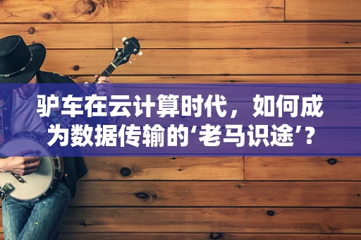 驴车在云计算时代，如何成为数据传输的‘老马识途’？