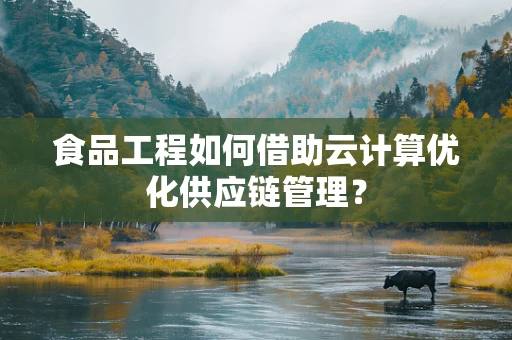 食品工程如何借助云计算优化供应链管理？