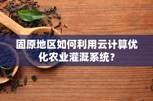 固原地区如何利用云计算优化农业灌溉系统？