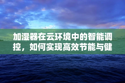 加湿器在云环境中的智能调控，如何实现高效节能与健康呼吸？