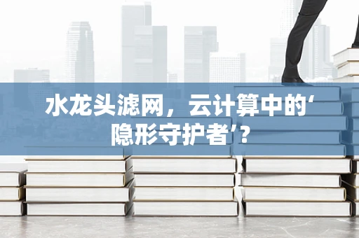 水龙头滤网，云计算中的‘隐形守护者’？