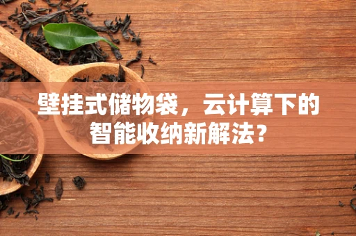 壁挂式储物袋，云计算下的智能收纳新解法？