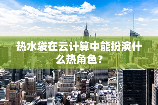 热水袋在云计算中能扮演什么热角色？