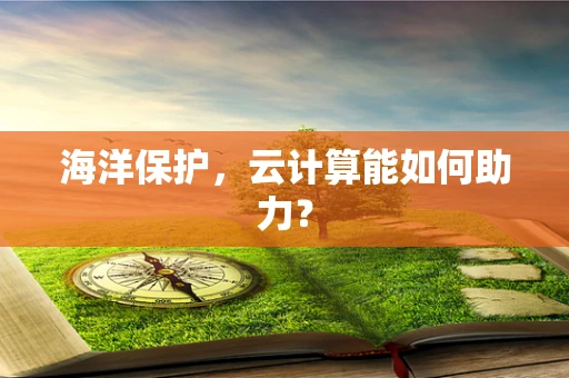 海洋保护，云计算能如何助力？