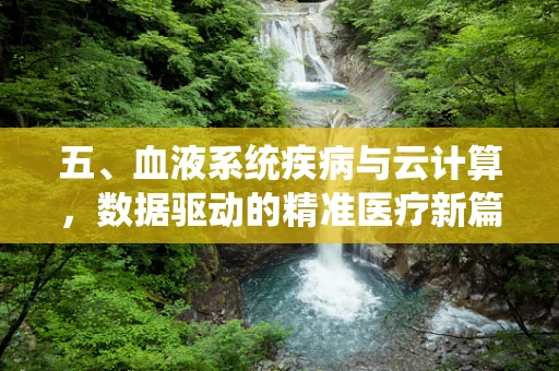 五、血液系统疾病与云计算，数据驱动的精准医疗新篇章？
