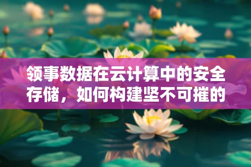 领事数据在云计算中的安全存储，如何构建坚不可摧的数字领地？