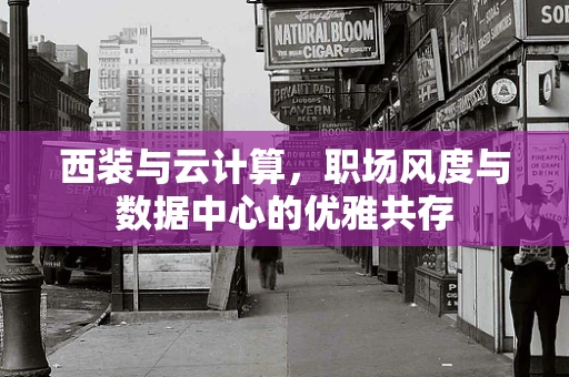西装与云计算，职场风度与数据中心的优雅共存