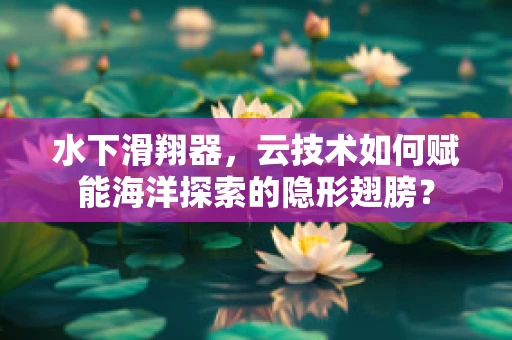 水下滑翔器，云技术如何赋能海洋探索的隐形翅膀？
