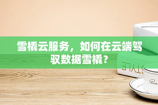 雪橇云服务，如何在云端驾驭数据雪橇？