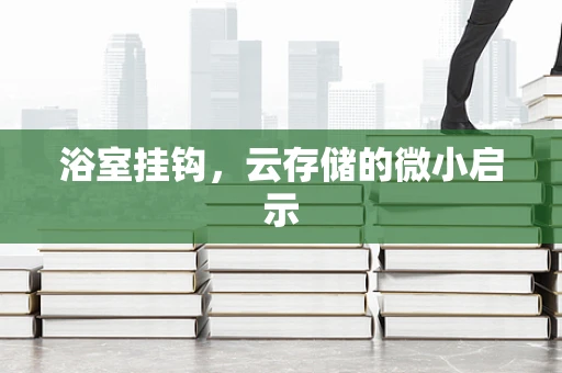 浴室挂钩，云存储的微小启示