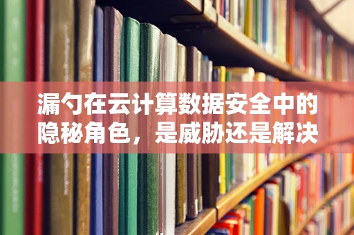 漏勺在云计算数据安全中的隐秘角色，是威胁还是解决方案？