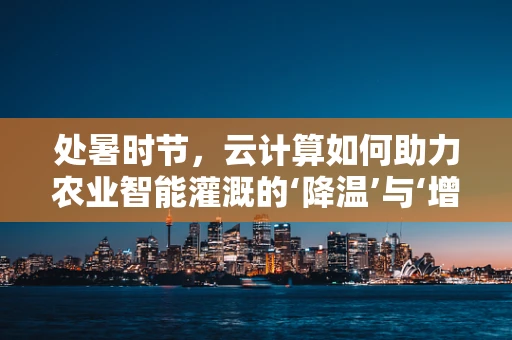 处暑时节，云计算如何助力农业智能灌溉的‘降温’与‘增效’？