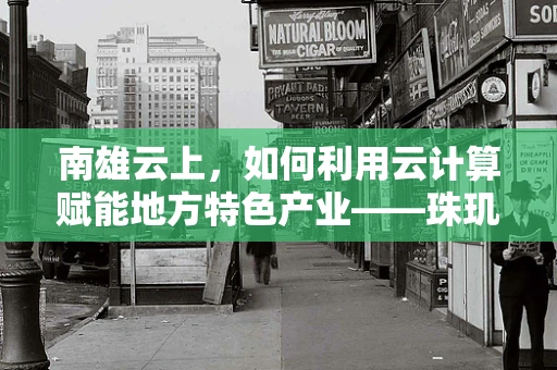 南雄云上，如何利用云计算赋能地方特色产业——珠玑镇珠玑巷文化旅游的数字化转型？