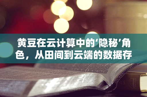 黄豆在云计算中的‘隐秘’角色，从田间到云端的数据存储与处理