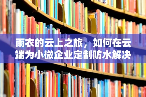 雨衣的云上之旅，如何在云端为小微企业定制防水解决方案？