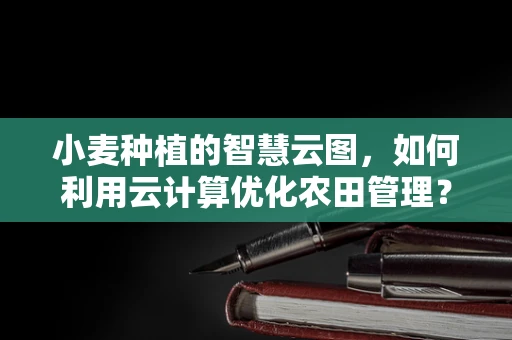 小麦种植的智慧云图，如何利用云计算优化农田管理？