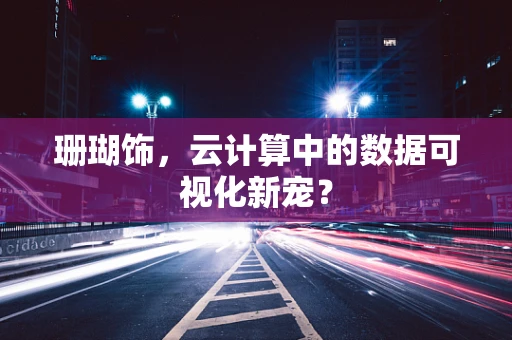 珊瑚饰，云计算中的数据可视化新宠？