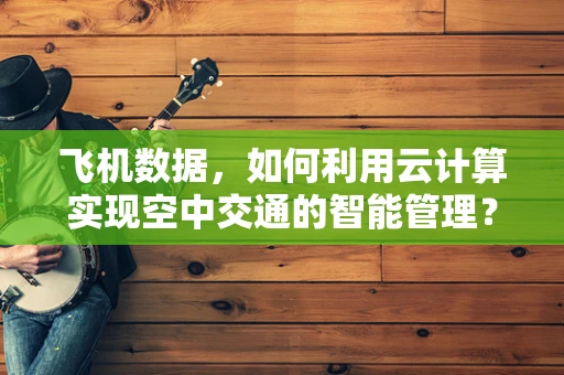 飞机数据，如何利用云计算实现空中交通的智能管理？