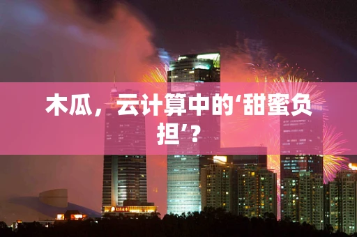 木瓜，云计算中的‘甜蜜负担’？