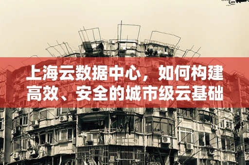 上海云数据中心，如何构建高效、安全的城市级云基础设施？