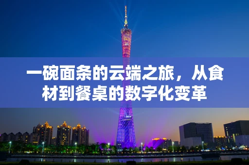 一碗面条的云端之旅，从食材到餐桌的数字化变革