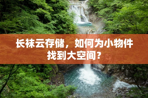 长袜云存储，如何为小物件找到大空间？