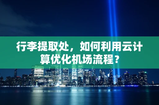 行李提取处，如何利用云计算优化机场流程？