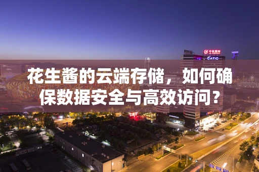花生酱的云端存储，如何确保数据安全与高效访问？