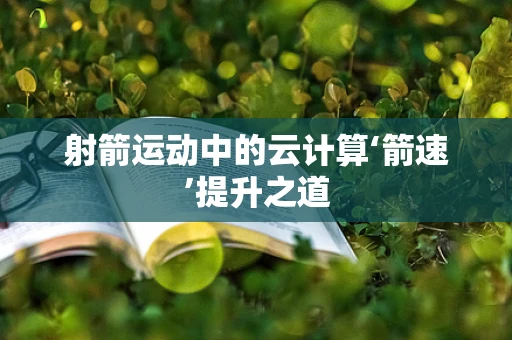 射箭运动中的云计算‘箭速’提升之道