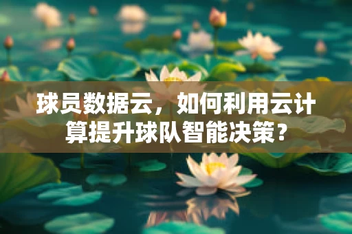 球员数据云，如何利用云计算提升球队智能决策？