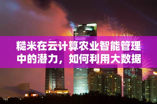 糙米在云计算农业智能管理中的潜力，如何利用大数据优化种植？
