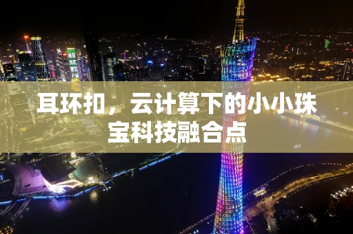 耳环扣，云计算下的小小珠宝科技融合点