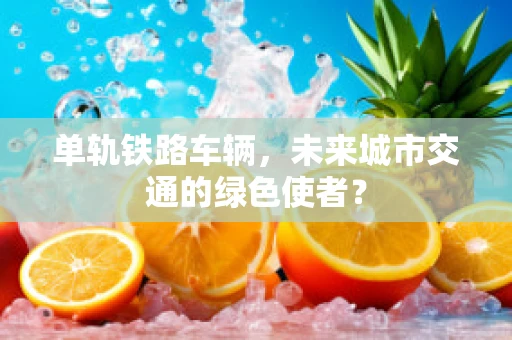 单轨铁路车辆，未来城市交通的绿色使者？