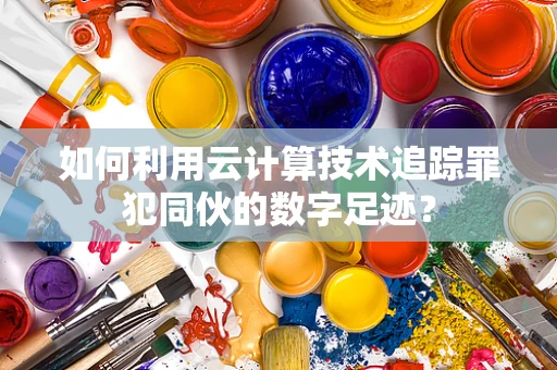 如何利用云计算技术追踪罪犯同伙的数字足迹？