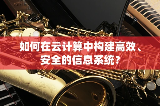 如何在云计算中构建高效、安全的信息系统？