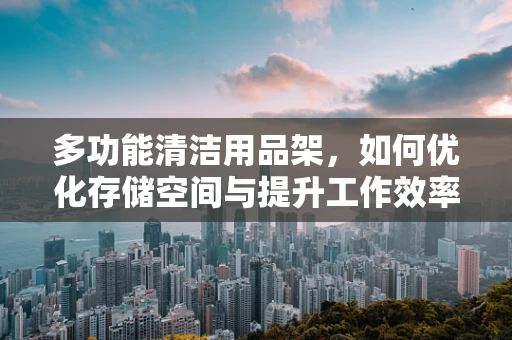 多功能清洁用品架，如何优化存储空间与提升工作效率？