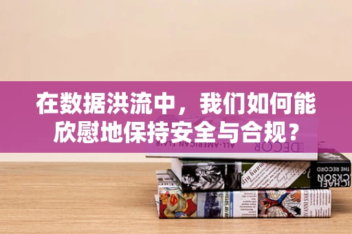 在数据洪流中，我们如何能欣慰地保持安全与合规？