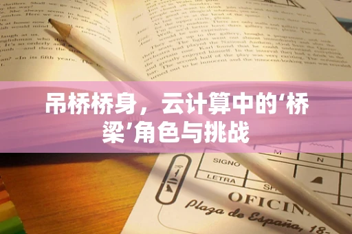 吊桥桥身，云计算中的‘桥梁’角色与挑战